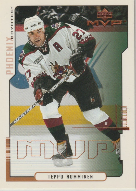 NHL 2000-01 Upper Deck MVP - No 136 - Teppo Numminen