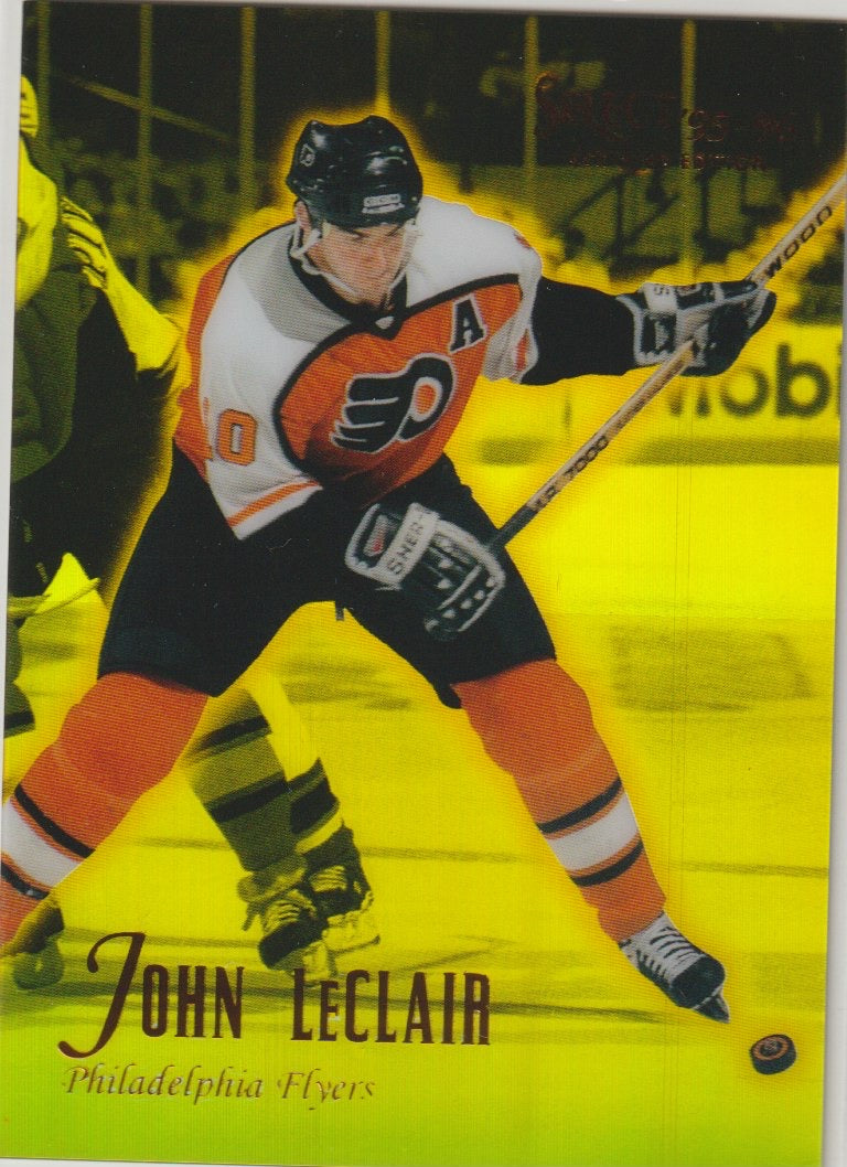 NHL 1995 / 96 Select Certified Mirror Gold - No 44 - John LeClair