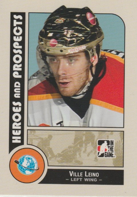 NHL 2008-09 ITG Heroes and Prospects - No 9 - Ville Leino