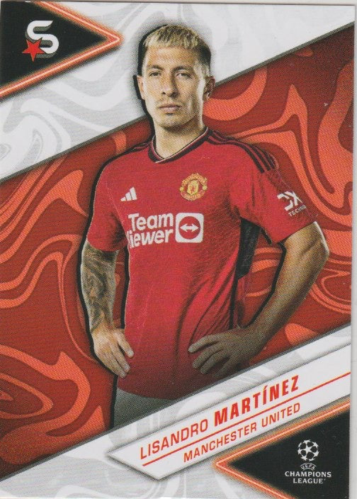 Soccer 2023-24 Topps Superstars - No 100 - Lisandro Martinez