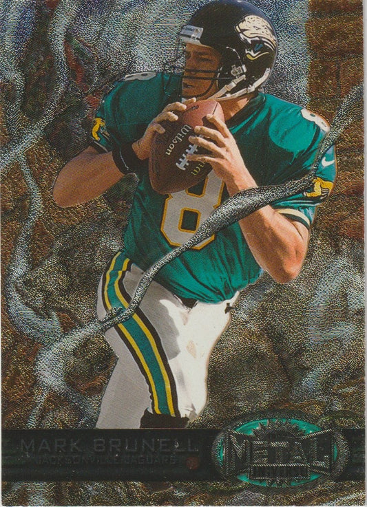 NFL 1997 Metal Universe - No 64 - Mark Brunell