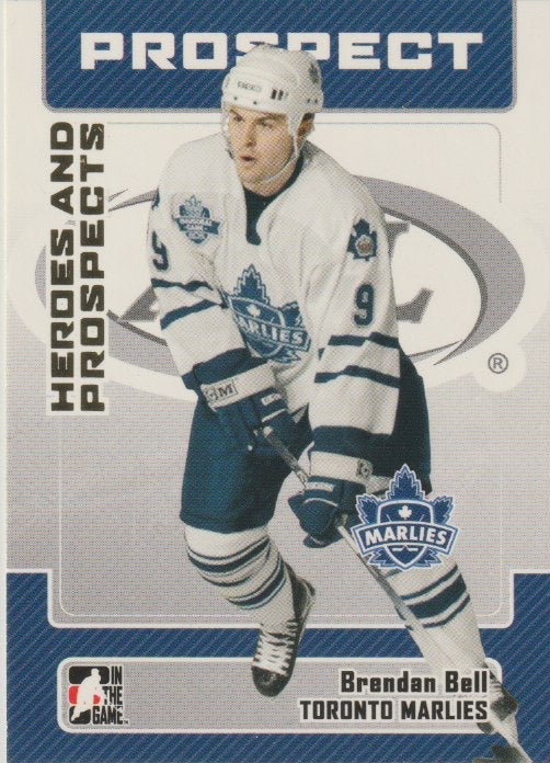 NHL 2006-07 ITG Heroes and Prospects - No 33 - Brendan Bell
