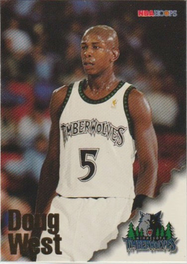 NBA 1996-97 Hoops - No 223 - Doug West