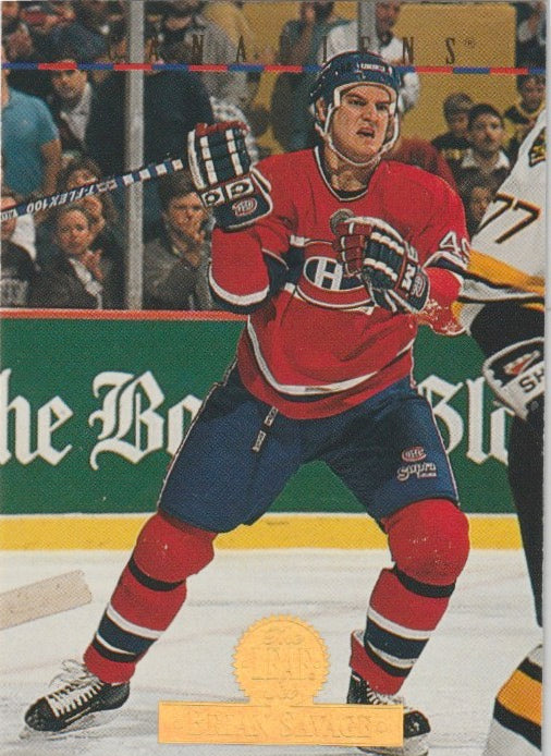 NHL 1994 / 95 Leaf - No 292 - Brian Savage