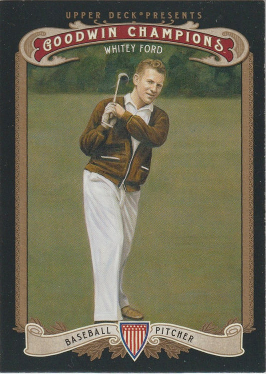 MLB 2012 Upper Deck Goodwin Champions - No 81 - Whitley Ford