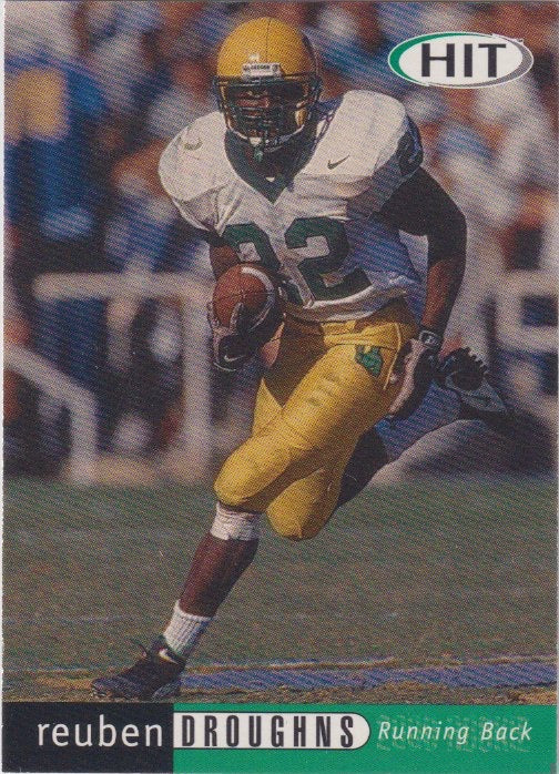NFL 2000 SAGE Hit - No 23 - Reuben Droughns