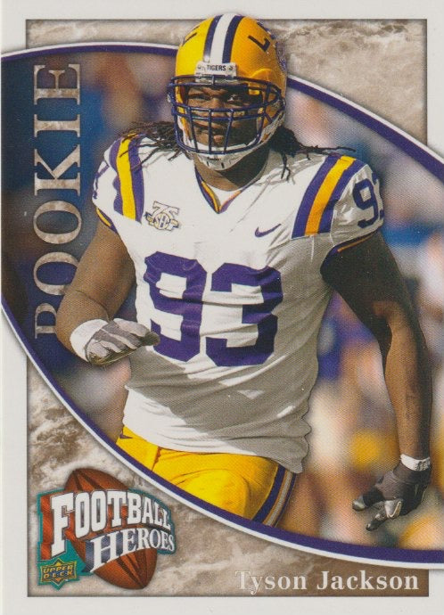 NFL 2009 Upper Deck Heroes - No 196 - Tyson Jackson