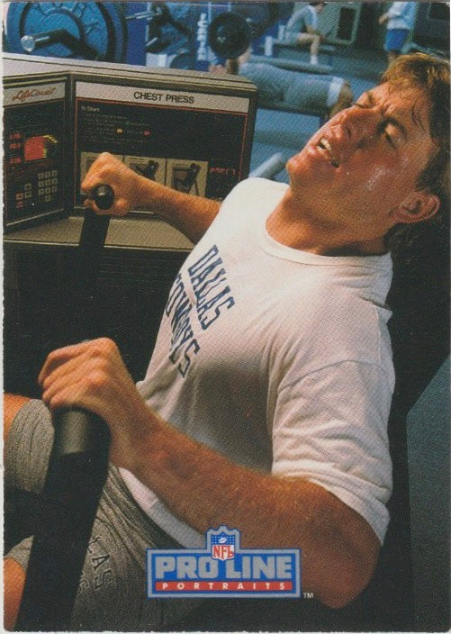 NFL 1991 Pro Line Portraits - No 194 - Troy Aikman