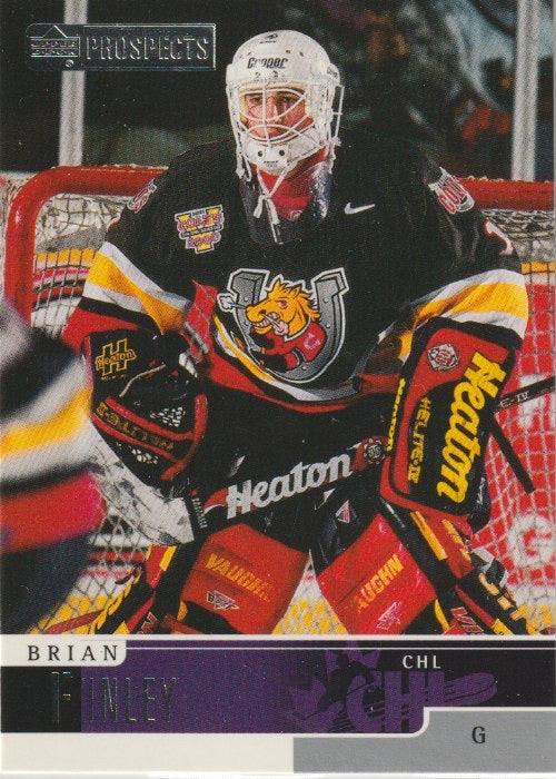 NHL 1999-00 UD Prospects - No 14 - Brian Finley