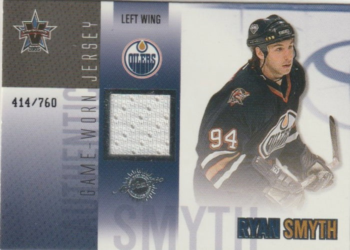 NHL 2002-03 Vanguard Jerseys - No 20 - Ryan Smyth