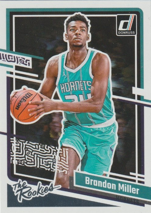 NBA 2023-24 Donruss The Rookies - No 3 - Brandon Miller