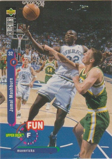 NBA 1995-96 Collector's Choice International German I - No 171 - Jamal Mashburn