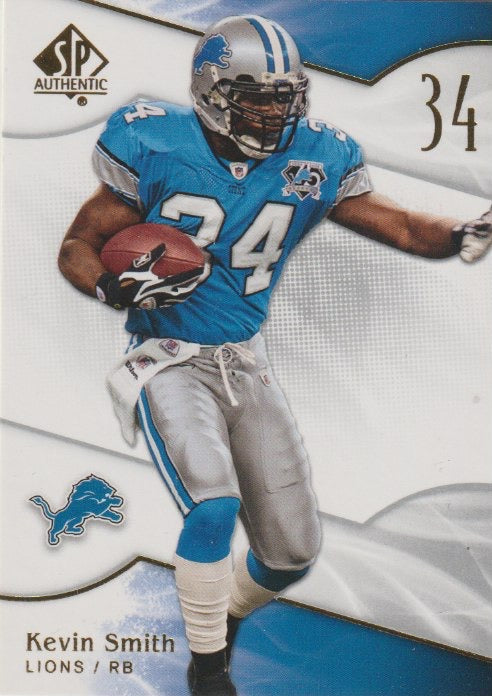 NFL 2009 SP Authentic - No 57 - Kevin Smith