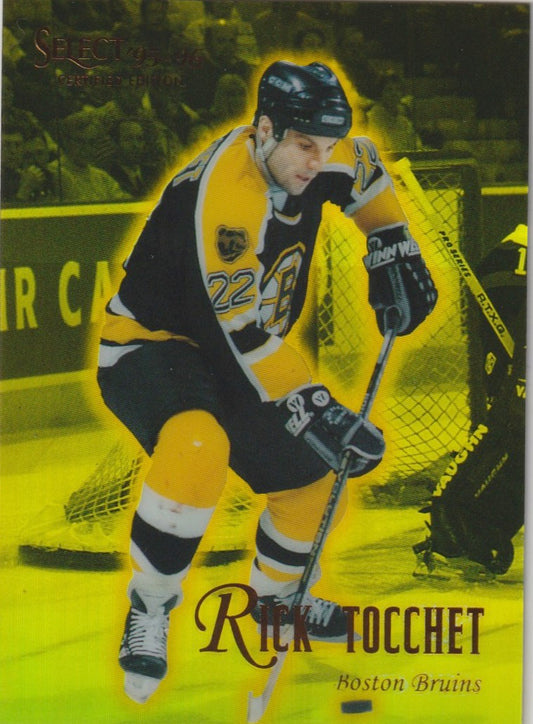 NHL 1995 / 96 Select Certified Mirror Gold - No 98 - Rick Tocchet