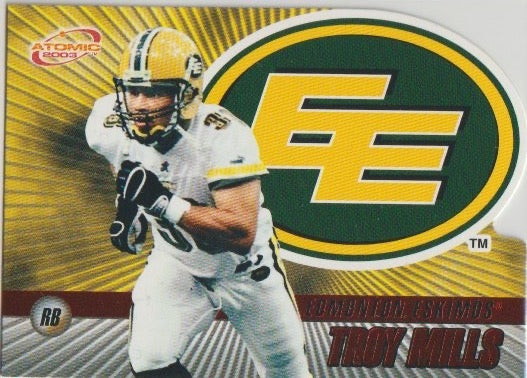 NFL 2003 Atomic CFL Red - No 30 - Troy Mills