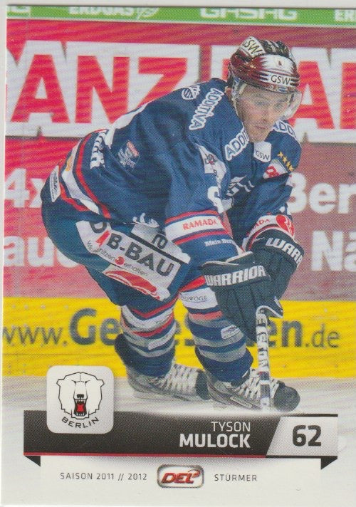 DEL 2011 / 12 CityPress - No 035 - Tyson Mulock