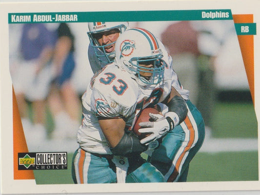 NFL 1997 Collector's Choice - No 165 - Karim Abdul-Jabbar