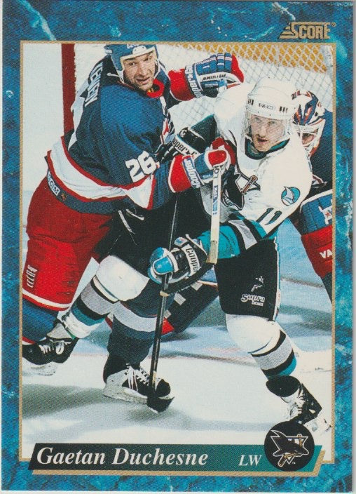 NHL 1993 / 94 Score - No 545 - Gaetan Duchesne