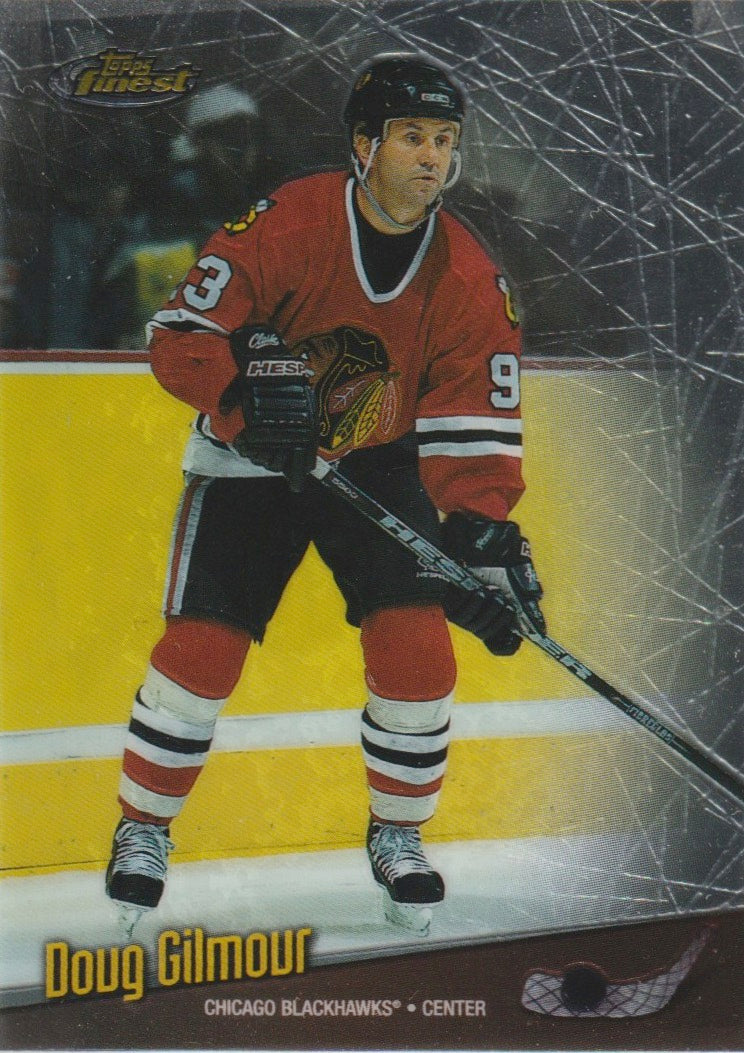 NHL 1998-99 Finest No Protectors - No 54 - Doug Gilmour