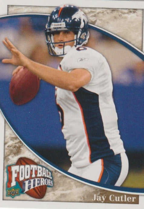 NFL 2009 Upper Deck Heroes - No 8 - Jay Cutler