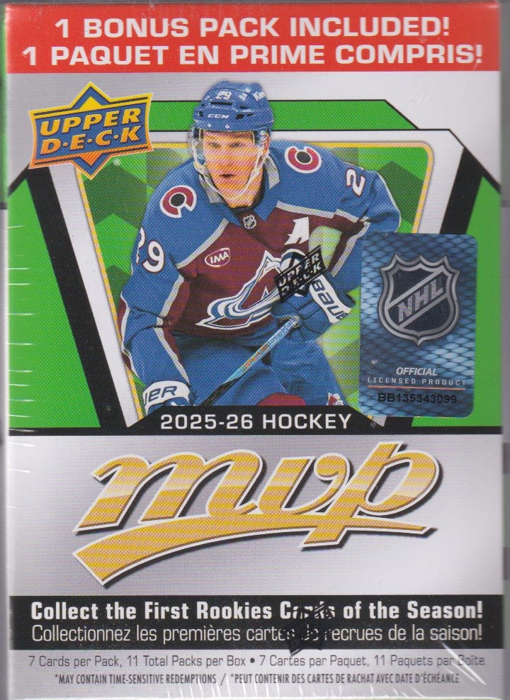 NHL 2025-26 Upper Deck MVP Mass Blaster Retail