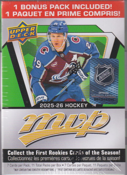 NHL 2025-26 Upper Deck MVP Mass Blaster Retail