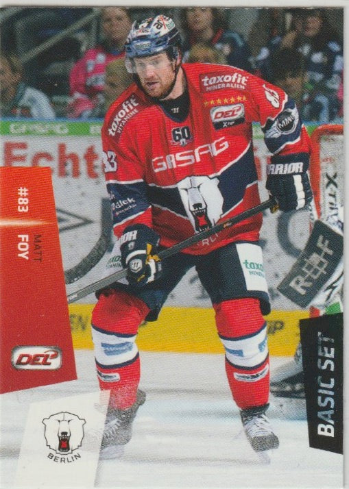 DEL 2014-15 CityPress Basic Set - No 028 - Matt Foy