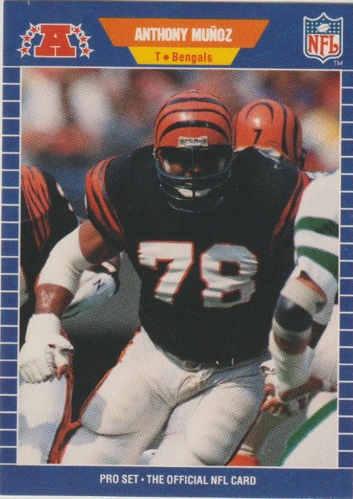 NFL 1989 ProSet - No 66 - Anthony Munoz