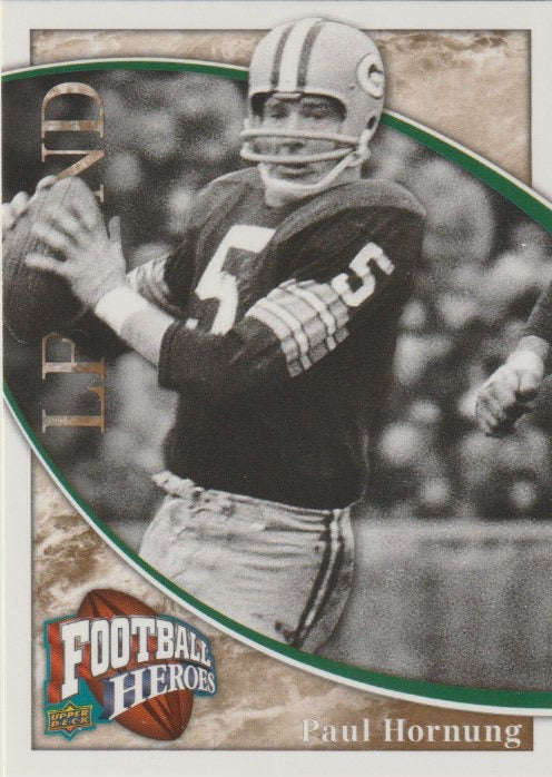 NFL 2009 Upper Deck Heroes - No 202 - Paul Hornung
