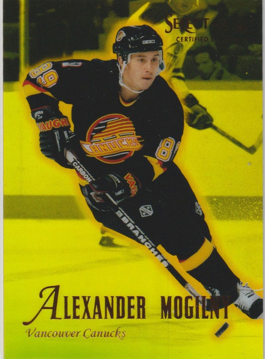 NHL 1995 / 96 Select Certified Mirror Gold - No 43 - Alexander Mogilny