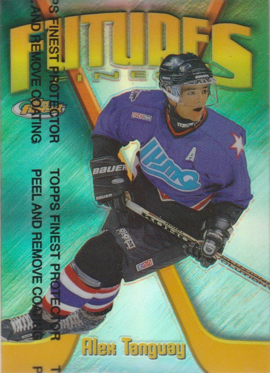 NHL 1998-99 Finest Futures Finest Refractors - No F10 - Alex Tanguay