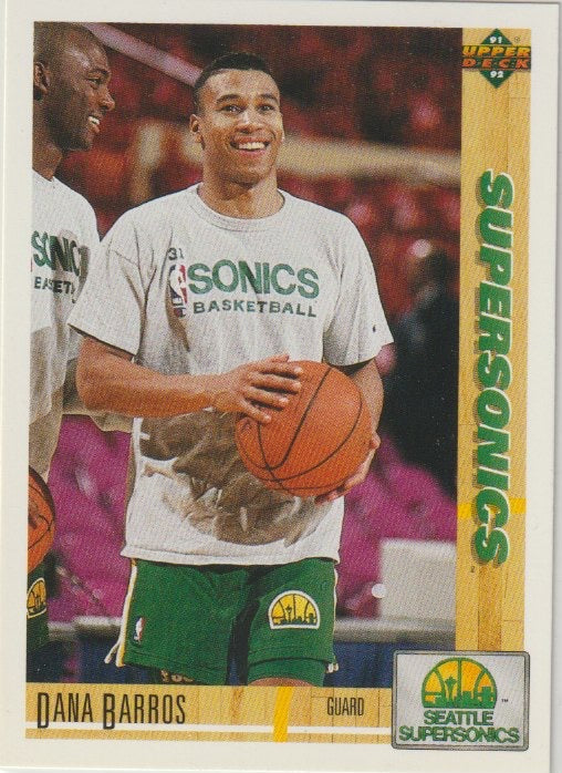 NBA 1991-92 Upper Deck - No 102 - Dana Barros