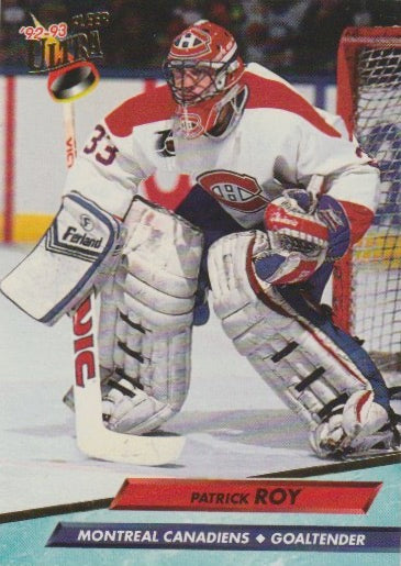 NHL 1992 / 93 Ultra - No 108 - Patrick Roy