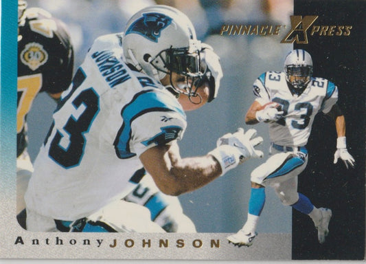 NFL 1997 Pinnacle X-Press - No 74 - Anthony Johnson