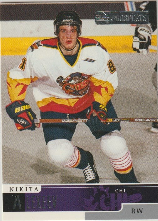 NHL 1999-00 UD Prospects - No 12 - Nikita Alexeev