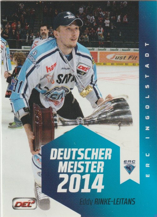 DEL 2014-15 CityPress Meisterset - No DEL-MS21 - Eddy Rinke-Leitans