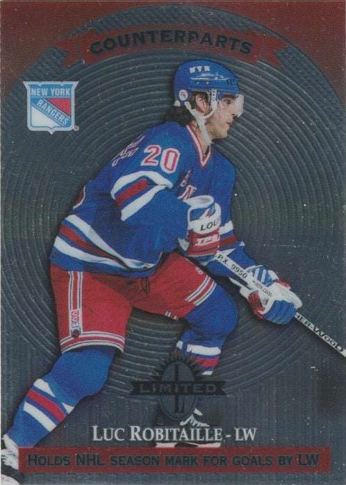 NHL 1997 / 98 Donruss Limited - No 75 - Luc Robitaille / Pat Verbeek