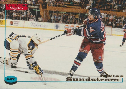 NHL 1996 / 97 Fleer SkyBox Impact - No 85 - Niklas Sundstrom