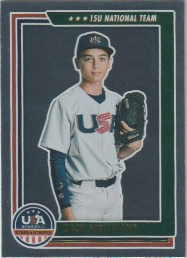 MLB 2022 USA Baseball Stars and Stripes Longevity - No 91 - Zach Strickland