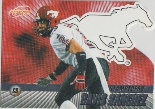 NFL 2003 Atomic CFL - No 24 - Davis Sanchez