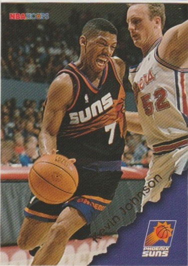 NBA 1996-97 Hoops - No 123 - Kevin Johnson