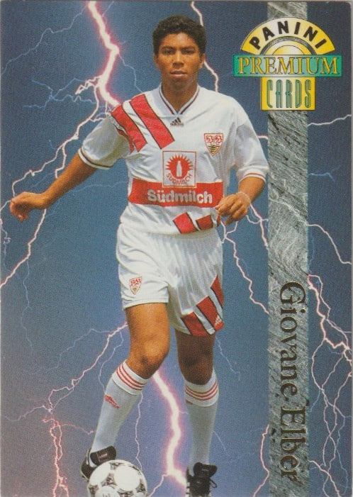 Fussball 1994-95 Panini Premium Cards Bundesliga - No 102 - Giovanne Elber