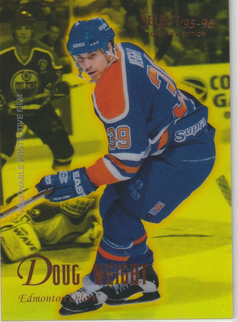NHL 1995 / 96 Select Certified Mirror Gold - No 109 - Doug Weight