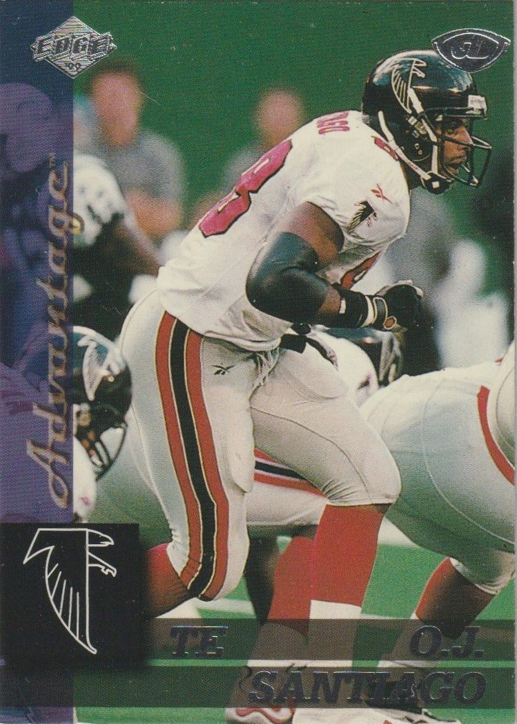 NFL 1999 Collector's Edge Advantage - No 11 - O.J. Santiago