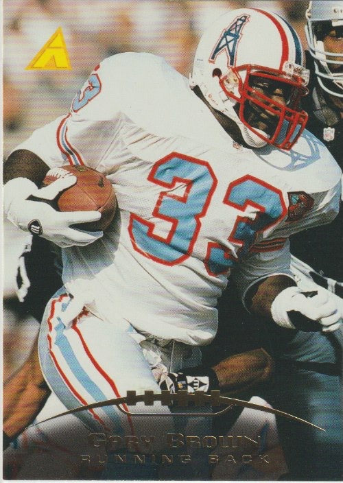 NFL 1995 Pinnacle - No 166 - Gary Brown