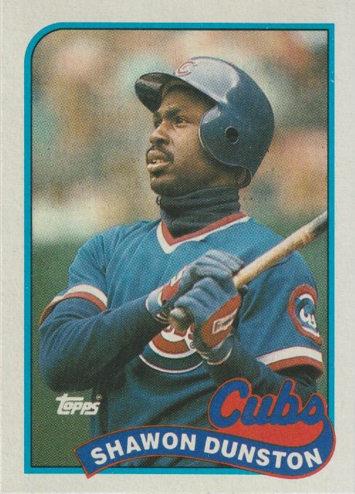 MLB 1989 Topps - No 140 - Shawon Dunston