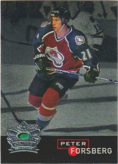 NHL 1995-96 Parkhurst International Crown Collection Silver Series 1 - No 13 - Peter Forsberg