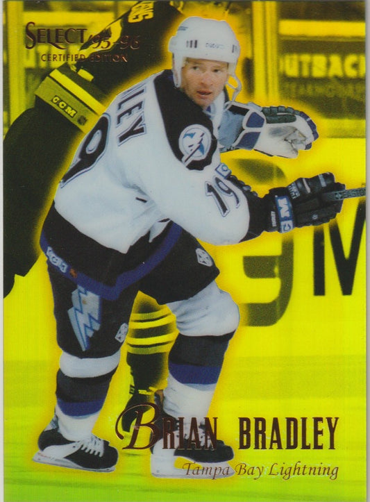 NHL 1995 / 96 Select Certified Mirror Gold - No 83 - Brian Bradley