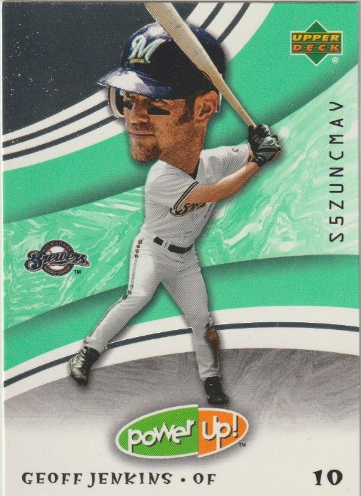 MLB 2004 Upper Deck Power Up - No 34 - Geoff Jenkins
