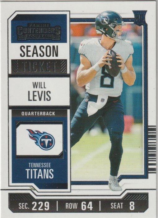 NFL 2023 Panini Contenders - No 97 - Will Levis